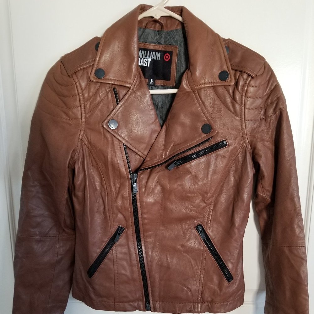 William Rast x Target Lambskin Leather Jacket S